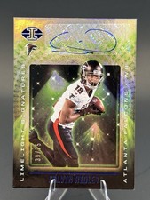 2021 Panini Illusions Limelight Signatures Calvin Ridley #LS-CR Blue /75 (AU)