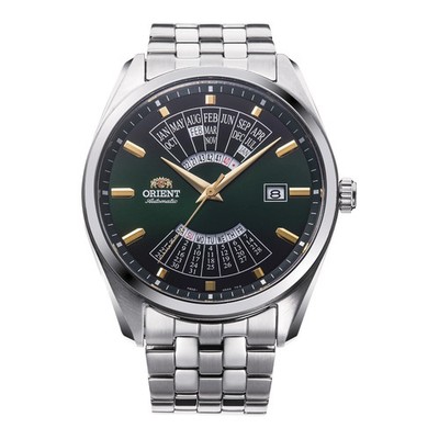 ORIENT RA-BA0002E Herrenuhr Automatik Stahlband Stahl Zifferblatt grün