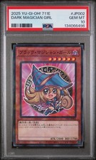 2025 #JP002 DARK MAGICIAN GIRL PSA 10