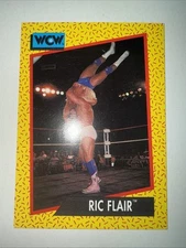 WCW WORLD CHAMPIONSHIP WRESTLING  1991 TRADING CARD # 42 RIC FLAIR