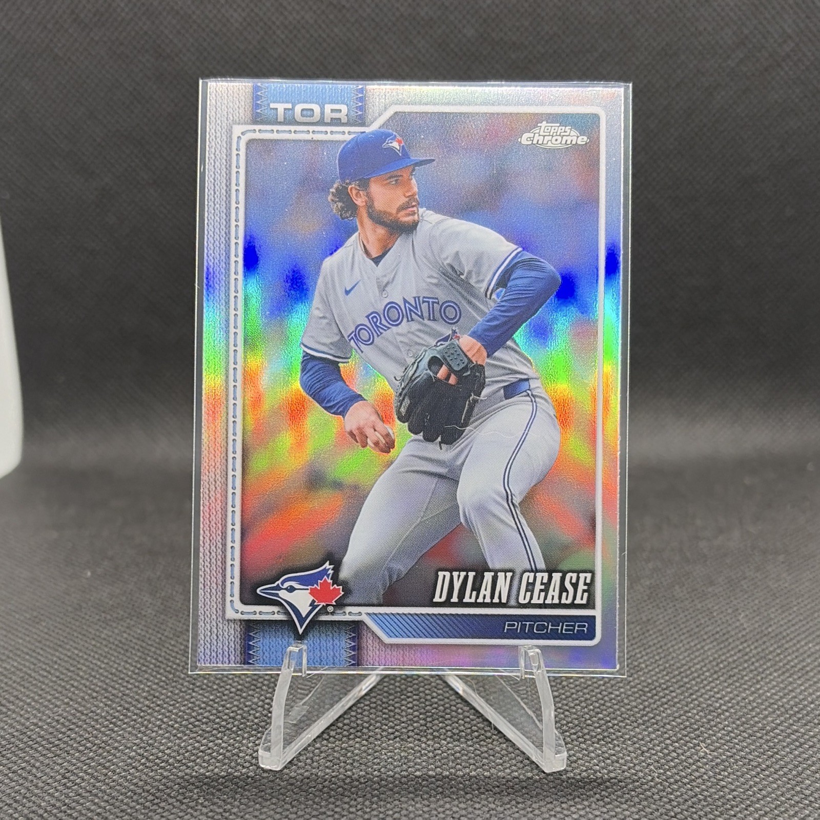 2026 Topps Chrome Baseball - Dylan Cease #208 REFRACTOR Blue Jays