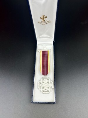 Papal Order of Merit - Jerusalem Pilgrim's Cross in Silver