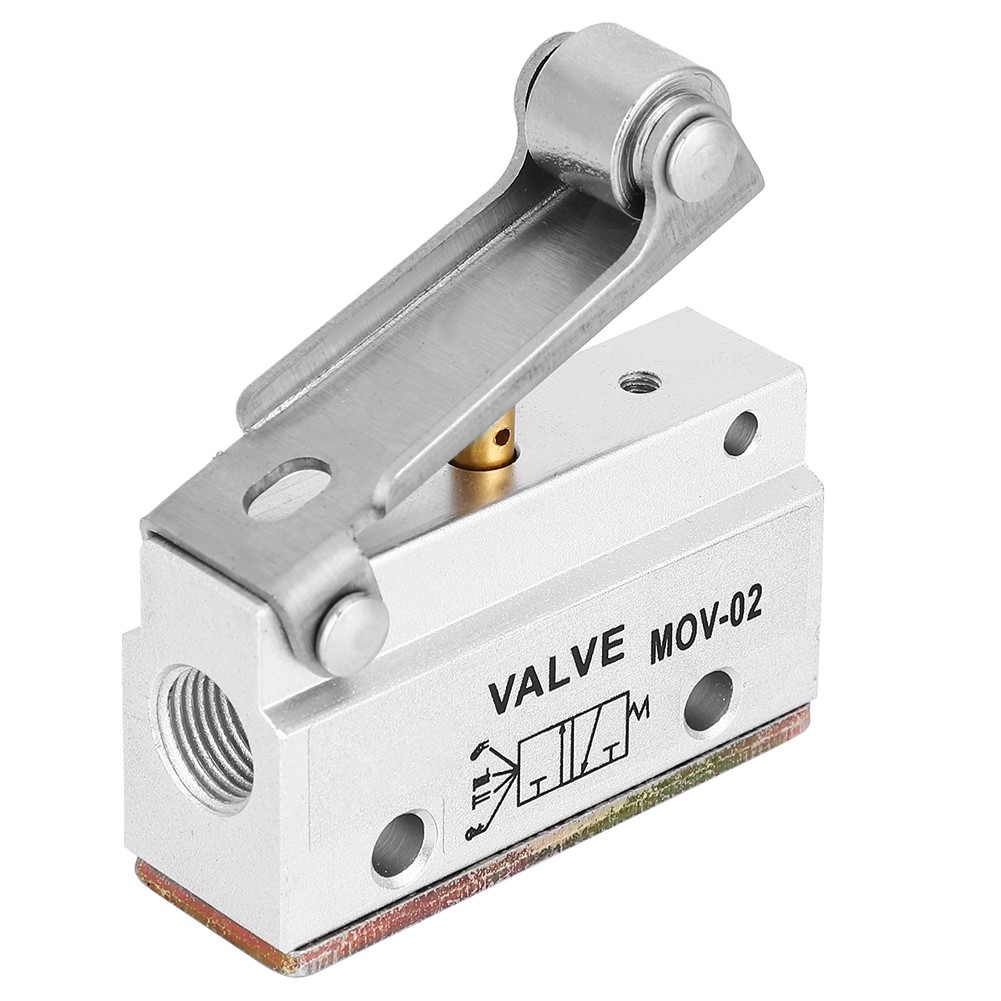 Pneumatic Mechanical Valve Compact Pneumatic Switch Durable Pneumatic Air Valve
