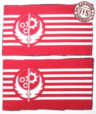 Fallout BoS Flag Patches Cotton Sew-on