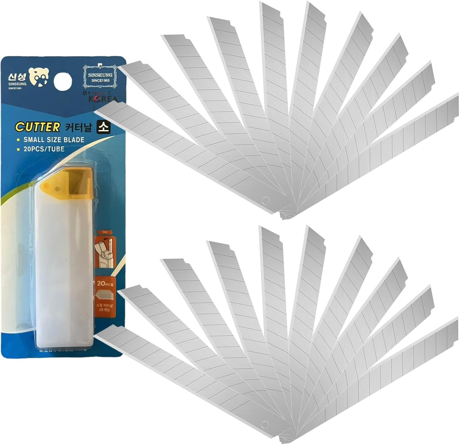 Replacement Blades, 20pcs 60 Degree Snap Off Blade Sk2 Carbo