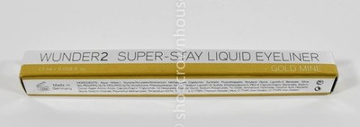 Wunder2 High Tech Beauty Super Stay Liquid Eyeliner .058oz - GOLD MINE