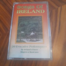 Songs Of Ireland Cassette.  Free And Fast Post