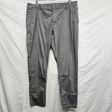 Bird Dogs Pants Mens 36x32 Boom For Your Boomstick Gray Chino Stretch Golf Tech