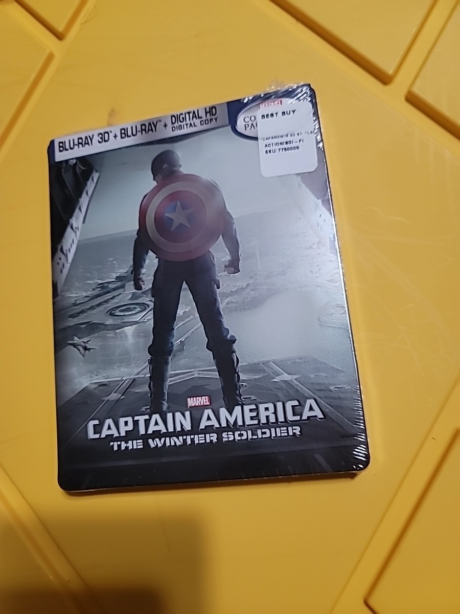 Captain America:The Winter Soldier (2014, 3D Blu-ray/Blu-ray) OOP