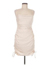 ASTR The Label Women Ivory Cocktail Dress M