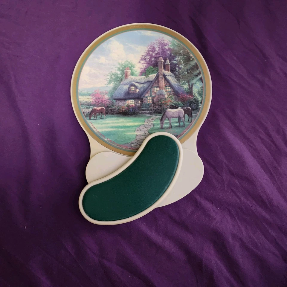 Thomas Kinkade A Perfect Summer Day 2005 Swivel Mouse Pad Wrist Rest - Image 2 of 4