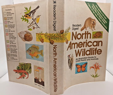 Reader's Digest North American Wildlife Vintage Hardcover Book HC DJ 1982