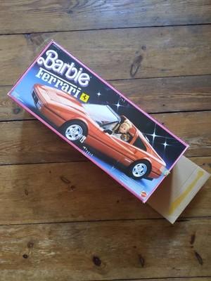 Barbie Ferrari Cabrio 1986 Mattel Rot 55cm