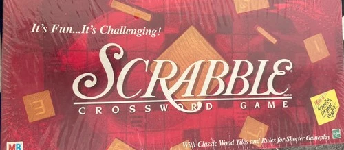 VTG 1999 Hasbro Scrabble Board Game Factory Sealed - Excellent Box - Made in USA