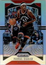 2019-20 Panini Prizm Prizms Silver #156 Pascal Siakam - BSK