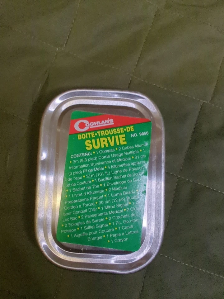 Набор для выживания в банке - Изображение 2 из 4