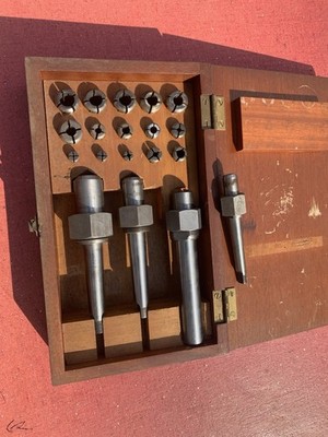 Esco And One Erickson Collet  Holder Kit In Box Machinist