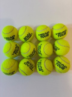 12 gebrauchte Tennisbälle sehr guter Zustand für Hunde oder Spaß ein Dutzend sehr guter Zustand