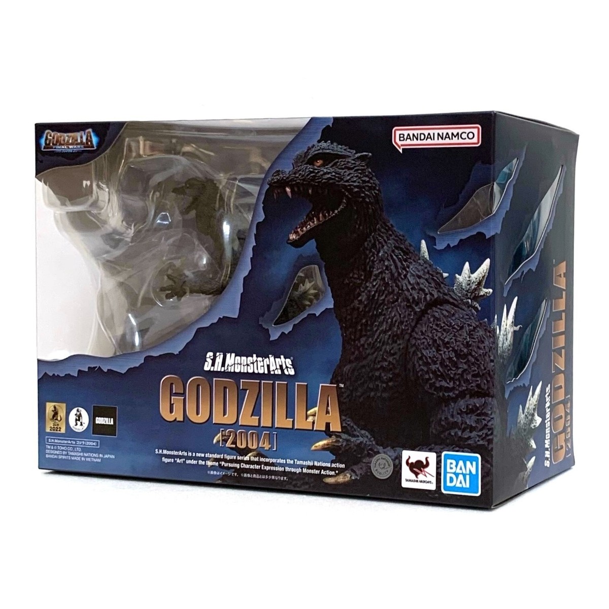 shモンスターアーツ ゴジラ　2004 Amazon.com: TAMASHII NATIONS - Godzilla [2004] [Godzilla