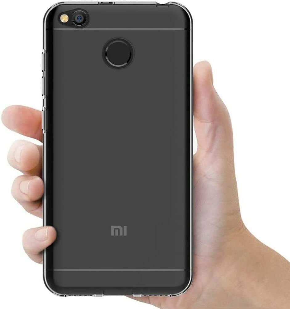 Kit Protection Xiaomi Redmi 4X : Coque Silicone Transparente + Verre Trempé
