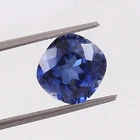 AAA Natural Flawless Ceylon Blue Sapphire Cushion Cut Loose Gemstone 10x10 MM