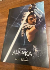 Star Wars Ahsoka Promo Poster Size 13 x 19 Darth Vader Luke Skywalker Jedi Sith