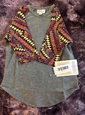 LuLaRoe Sloan Kids Size 2 - 3/4 Sleeves NWT
