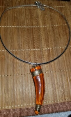  Angebote Sterling Silber 925 Omega Kette 18 Zoll mit Naturbernstein Anhänger