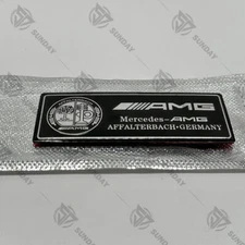 Aluminum For AMG Affalterbach Emblem Special Edition Interior Side Fender Badge