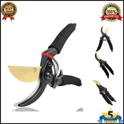 8'' Profi Gartenschere Premium Titan Bypass Gartenschere GPPS-1003, H...
