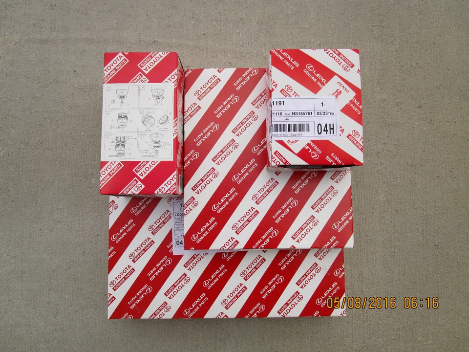 08-22 TOYOTA SEQUOIA SR5 LIMITED PLATINUM 4.6L V8 5.7L V8 KIT DE PUESTA A PUNTO FABRICANTE ORIGINAL NUEVO Foto 2 de 4