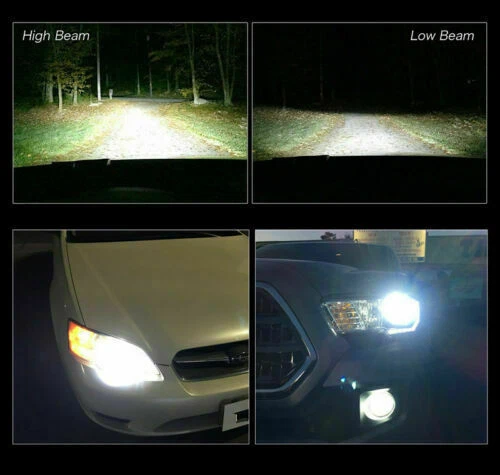 4x 9005 9006 Kit Faros LED HB3 9145 9140 Faros Antiniebla 1400W Blanco 6000K Bombillas Foto 3 de 4