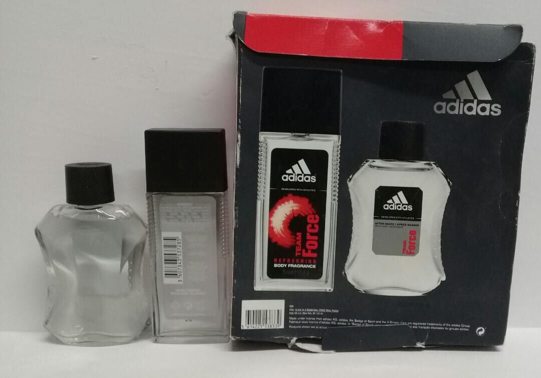 Adidas Team Force Men's Cologne Body Fragrance and After Shave