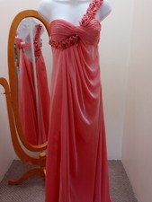 prom dress stylish one shoulder strap with leave design and beading, light