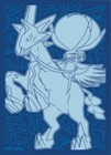 Pokemon ETB Ice Rider Calyrex Card Game Sleeve Deck Shield Protector (2021)