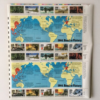 1944:ROAD TO VICTORY UNITED STATES, 1994 WW II COMMEMORATIVE TEN