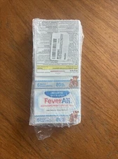 Feverall Infants' Acetaminophen Suppositories 18 Units Exp 12/25