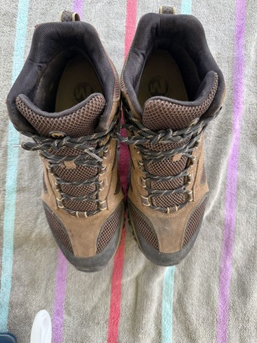 Merrell Herren Wanderschuhe 10,5 M braun robust Mesh & Wildleder Obermaterial robuste Sohle - Bild 7 von 10