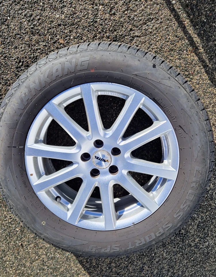 4 Sommer Reifen Nankang Cross Sport mit Alufelge 225/60 R17 99V - Bild 2 von 4