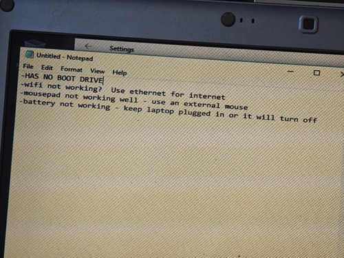 Dell Inspiron 1420 PP26L Laptop - NO HDD, 2GB RAM, Intel Core 2 Duo - No wifi? - Picture 4 of 18