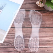 2 Pairs Silicone Gel Insoles Anti Foot Therapy Shoe Pad for High Heels