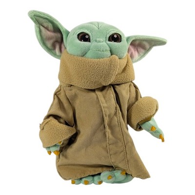 Star Wars The Mandalorian Baby Yoda Grogu The Child Plush Stuffed Animal Toy 10''