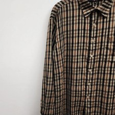 Daks Men's Checked Shirt, Size 105, Vintage Condition