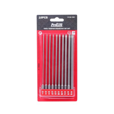TORX Tamper Resistant Bits, TORX Bits (T7-T40), Star Bits, 150mm, 10 -Pieces,...