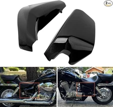 Battery Side Fairing Cover Left & Right Side Panels Protect Cover Gloss Black
