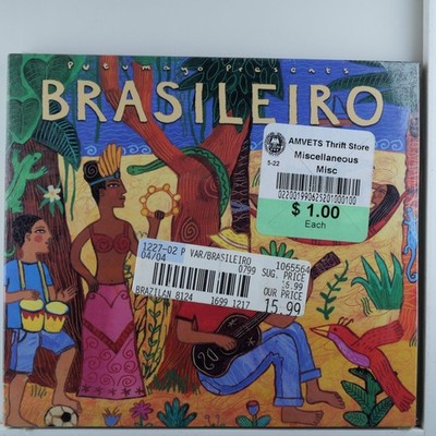 Various Artists   Brasileiro CD 1999 Samba Bossa Nova World Putumayo Music