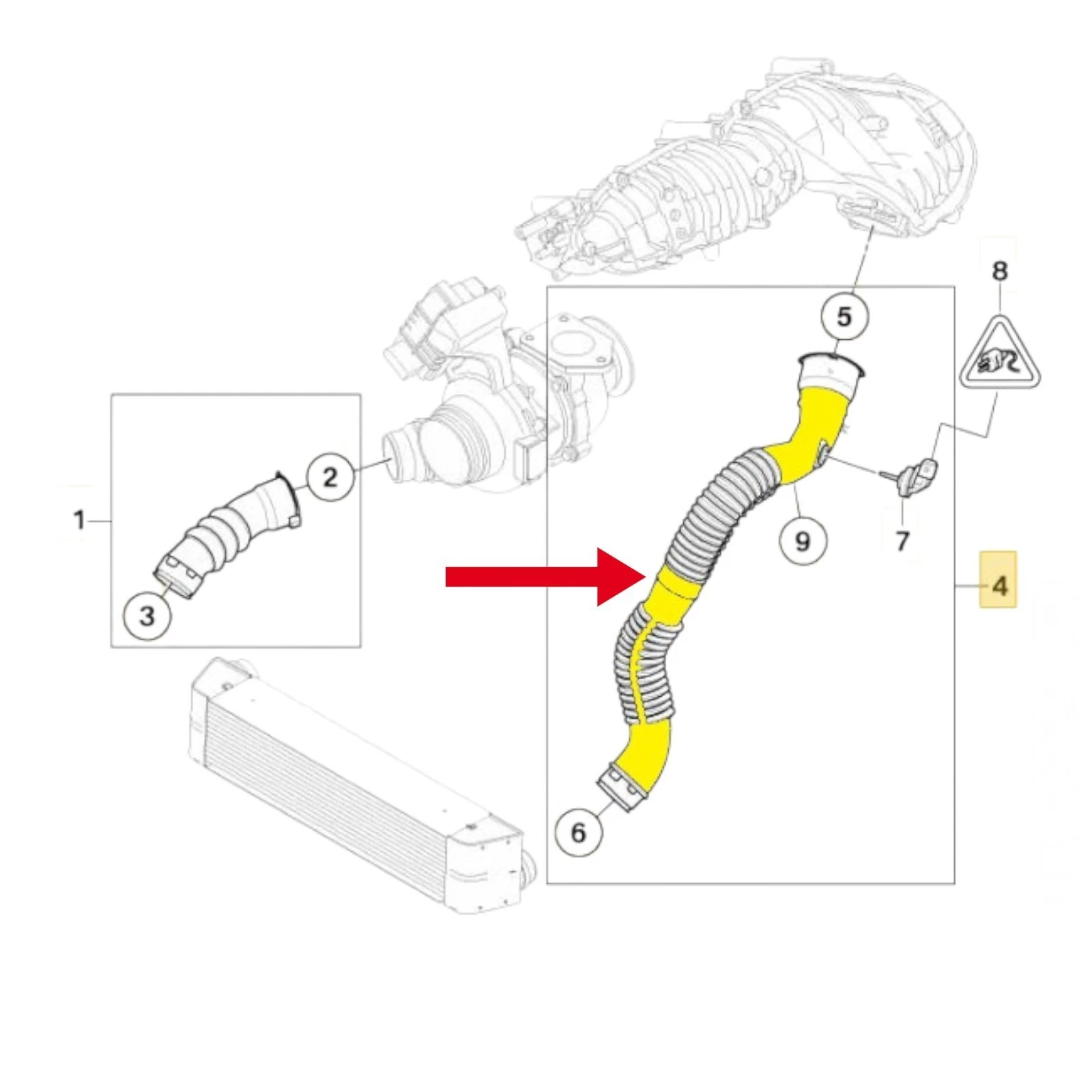 Original LLS® Ladeluftleitung für BMW X3 E83 xDrive2.0d LCI N47 11613448467 - Bild 8 von 8