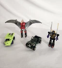 Vintage G1 Transformers Swoop Kickback Hound Long Haul Action Figures Lot of 4