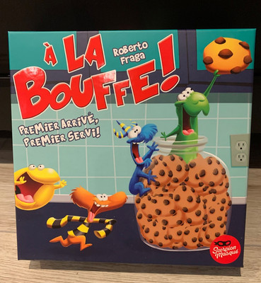 À la Bouffe! Jeu de société Scorpion Masqué Complet Roberto Fraga Enfants 2 à 5