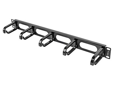 Z24421 Kabel-Organizer 1U schwarz Standard: 19'' LANBERG